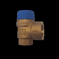 Overstort/overdrukventiel voor sanitair drinkwater 10 Bar