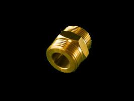 DN20 spiraalbuis vlakke dubbel nippel