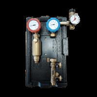 Zonneboiler pompset dubbel zonder pomp