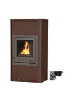 Aquaflame 17 cv-houtkachel Bruin Handmatige bediening
