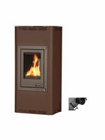 Aquaflame 12 cv-houtkachel Bruin Handmatige bediening