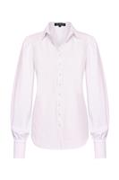 Travel Blouse Pofmouw Uni White 2037