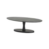 Salontafel 140, ovaal, Black