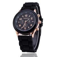Jelly Watch for Women - Quartz Clockwork Silicone Strap
