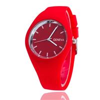 Jelly Watch Unisex - Quartz Clockwork Silicone Strap