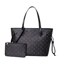 Card Suits Print Shopping Tote Bag met Pouch - Schouder Handtas Grote Capaciteit voor Dames