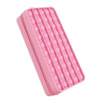 Antistress Pop It Fidget Etui - Zintuiglijke Siliconen Speelgoed Bubbel Opbergtas Voor Kinderen Kind