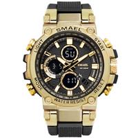 Militair sporthorloge met digitale subdials voor heren - schokbestendig 5 bar waterdicht