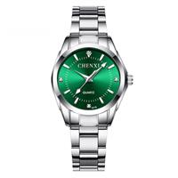 Casual luxe horloge voor dames - waterdicht strass horloge roestvrij stalen armband