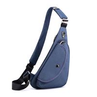Sling Borsttas Crossbody - Anti-diefstal mini-reissporttas met koptelefoonaansluiting