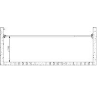 Slagboom eenvoudig 200–400 cm | Compleet & robuust