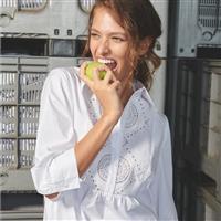 Spoon broderie jurk Maat: 38