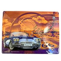 Route 66 reclamebord - Orange