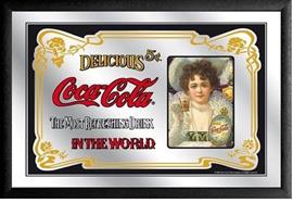 Coca-Cola delicious spiegel