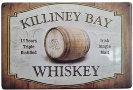 Killiney Bay Whiskey reclamebord