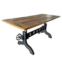 In hoogte verstelbare statafel