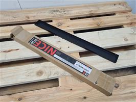 Tegelrooster 60 cm zwart