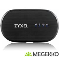 Zyxel WAH7601 draadloze router Zwart