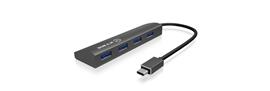 ACT AC6405 interface hub USB 3.2 Gen 1 (3.1 Gen 1) Type-C 5000 Mbit/s Zwart