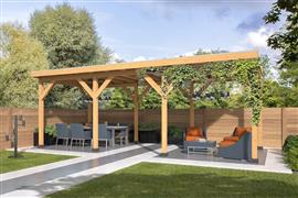 DHZ Overkapping Zoutelande 750 x 330 cm