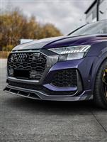Audi RSQ8 Carbon voorlip splitter
