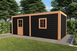 Overkapping Slim Serie 5 Douglas 500 x 300 cm
