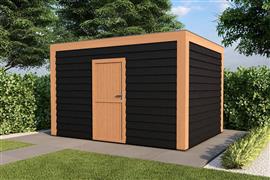 Overkapping Slim Serie 4 Douglas 400 x 400 cm