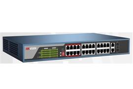 Hikvision DS-3E0326P-E 24 PoE poorten, 250meter PoE bereik