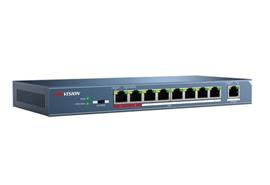 Hikvision DS-3E0109P-E 8 PoE poorten, 250meter PoE bereik