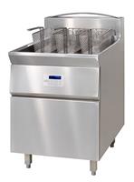 Kiremko Fado 700 HRS2 Friteuse Gas - 2 mands, snacks 390 x 390 mm