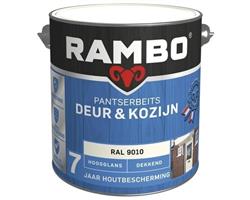 Rambo Pantserbeits Deur & Kozijn Dekkend Zijdeglans - Bosgroen 1131 - 0,75 liter