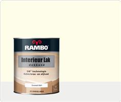 Rambo Interieur Lak Dekkend Zijdeglans - Zuiverwit RAL 9010 - 0,75 liter