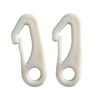 Setje van 2 clips (wit)