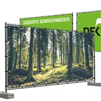 Bouwhekdoeken bos 335x174 cm