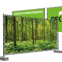 Bouwhekdoeken Bos (ontwerp 2) 335x174 cm