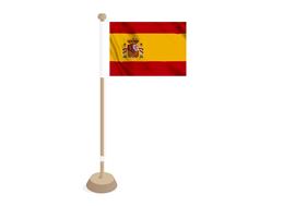 Tafelvlag Spanje 10x15 cm