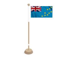 Tafelvlag Tuvalu 10x15 cm