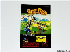 Super Nintendo / SNes - Power Piggs Of The Dark Age - EUR - Manual