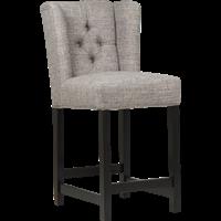 Landelijke barstoel met knopen