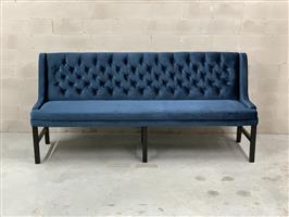 Elegante eetkamerbank met capitons 220cm