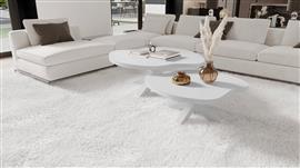 Organische salontafel set (Puuur) 100x100cm / MDF / Mat