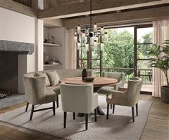 Eetkamerbank rond 200cm