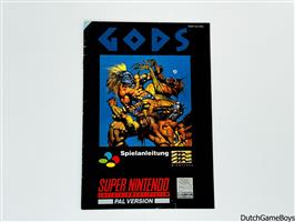 Super Nintendo / SNes - Gods - FRG - Manual
