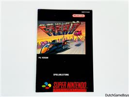 Super Nintendo / SNes - F-Zero - NOE - Manual