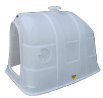 Kalverhut Standaard WIT - kalveriglo met SkyLight voerluik / inspectieluik