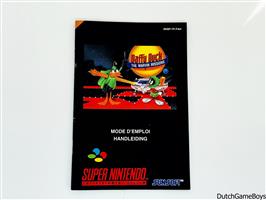 Super Nintendo / SNes - Daffy Duck - The Marvin Missions - FAH - Manual
