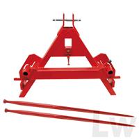 Balentransport gaffel met driepuntshef driehoek