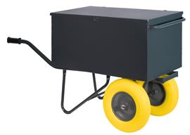 Gereedschapskruiwagen 190 liter met 2 volle wielen