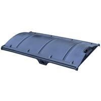 Schuifdeksel tbv halfpipe voerwagen 350 liter grijs