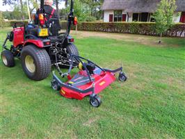 Majar mini cirkelmaaier, 3-mes, 120 cm achteruitworp